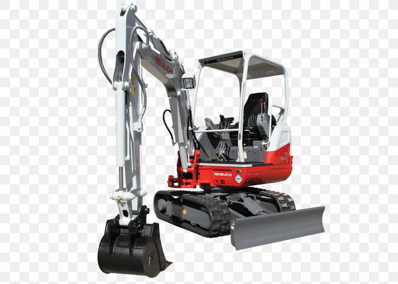 Compact Excavator Heavy Machinery Skid-steer Loader Takeuchi Manufacturing, PNG, 1400x1000px, Compact Excavator, Bucket, Compactor, Excavator, Hardware Download Free