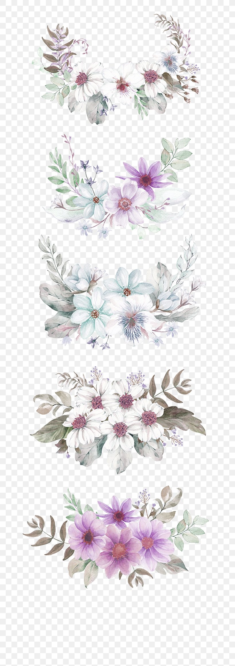 Download, PNG, 750x2325px, Computer Graphics, Color, Flora, Floral Design, Flower Download Free