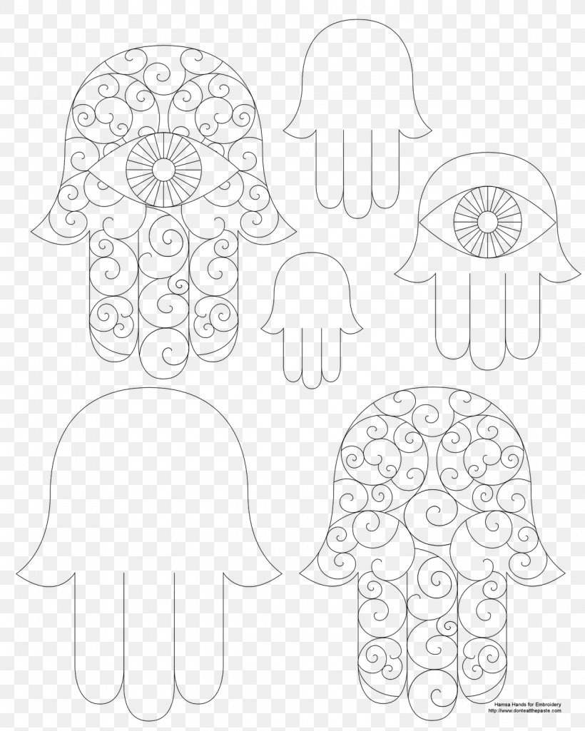 Hamsa Drawing Coloring Book Pattern, PNG, 1280x1600px, Watercolor, Cartoon, Flower, Frame, Heart Download Free