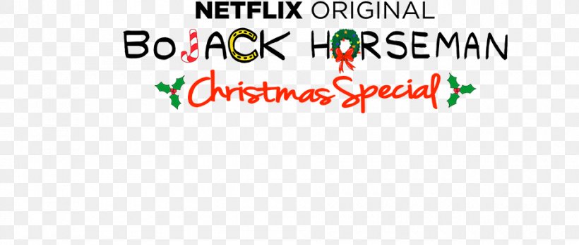 Logo Brand Computer Font BoJack Horseman Christmas Special: Sabrina's Christmas Wish Clip Art, PNG, 940x400px, Logo, Area, Bojack Horseman, Brand, Computer Font Download Free
