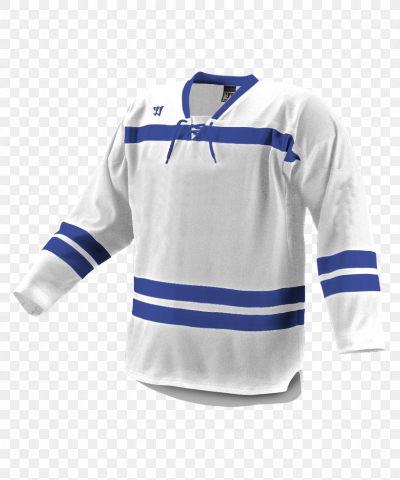 Sports Fan Jersey T-shirt Ice Hockey Clothing, PNG, 853x1024px, Jersey, Blue, Clothing, Collar, Electric Blue Download Free