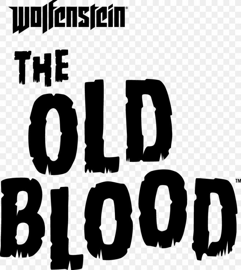 Wolfenstein: The Old Blood Wolfenstein II: The New Colossus Xbox One PlayStation 4 Video Game, PNG, 927x1036px, Wolfenstein The Old Blood, Area, Bj Blazkowicz, Black, Black And White Download Free