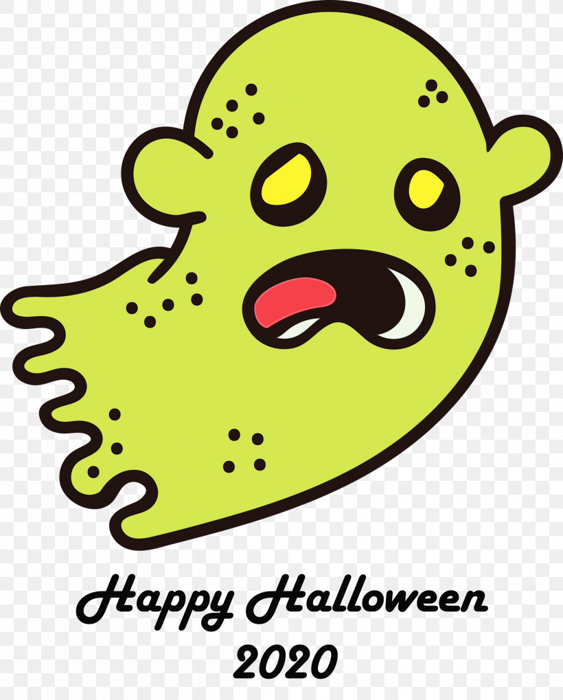 Yellow Snout Smiley Area Line, PNG, 2411x2999px, 2020 Happy Halloween, Area, Line, Meter, Paint Download Free