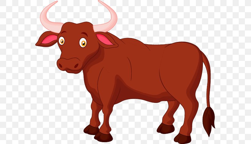 Cattle Cartoon Farm Illustration, PNG, 589x473px, Cattle, Bull, Cartoon, Cattle Like Mammal, Cow Goat Family Download Free