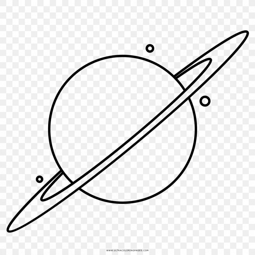 Saturn Drawing Coloring Book Planet Solar System, PNG, 1000x1000px, Saturn, Area, Ausmalbild, Black And White, Coloring Book Download Free
