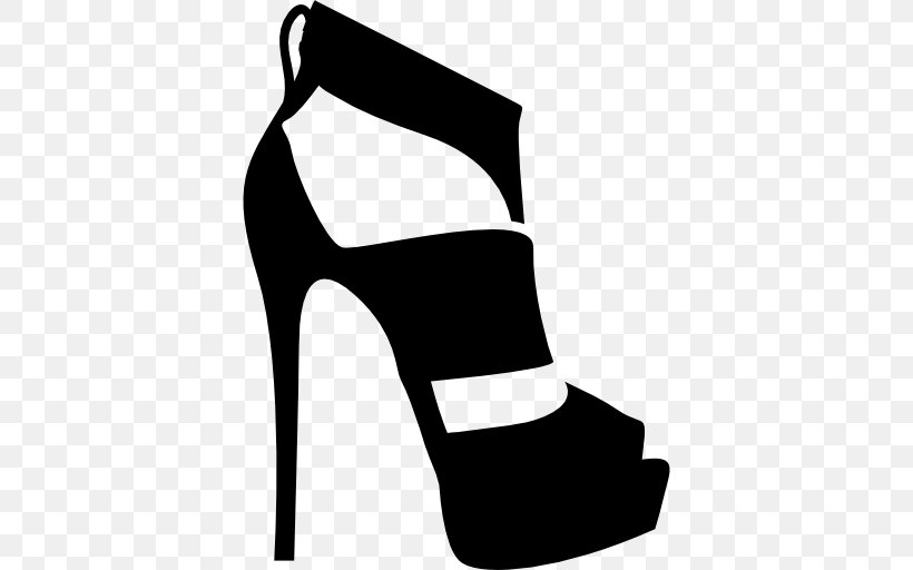 High-heeled Shoe Stiletto Heel Platform Shoe, PNG, 512x512px, Highheeled Shoe, Basic Pump, Black, Black And White, Clothing Download Free