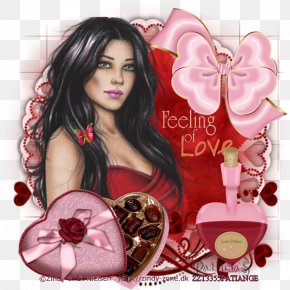 Spa Center - Hair Coloring Black Hair Photomontage Romance Pink M PNG
