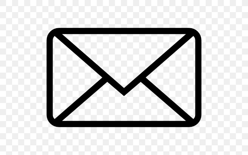 Email Symbol Clip Art, PNG, 512x512px, Email, Area, Black, Black And White, Email Box Download Free
