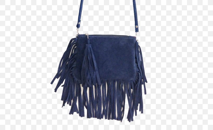 Handbag Leather Satchel Fringe, PNG, 500x500px, Bag, Backpack, Blue, Clothing Accessories, Electric Blue Download Free