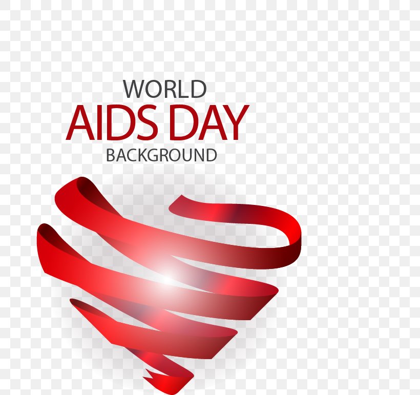 Red Ribbon World AIDS Day, PNG, 678x771px, Red Ribbon, Aids, Brand, December 1, Heart Download Free