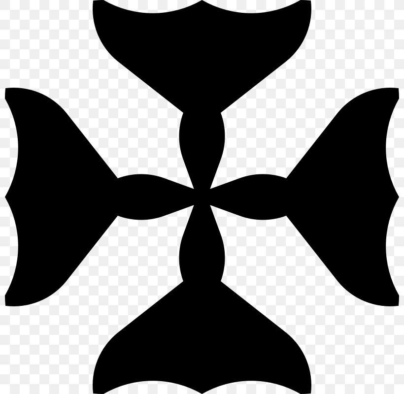 Christian Cross Crosses In Heraldry Clip Art, PNG, 800x800px, Cross, Adinkra Symbols, Ankh, Artwork, Black Download Free