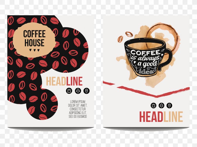 Coffee Cafe Poster Menu, PNG, 1000x750px, Coffee, Brand, Cafe, Coffee Bean, Coffee Cup Download Free