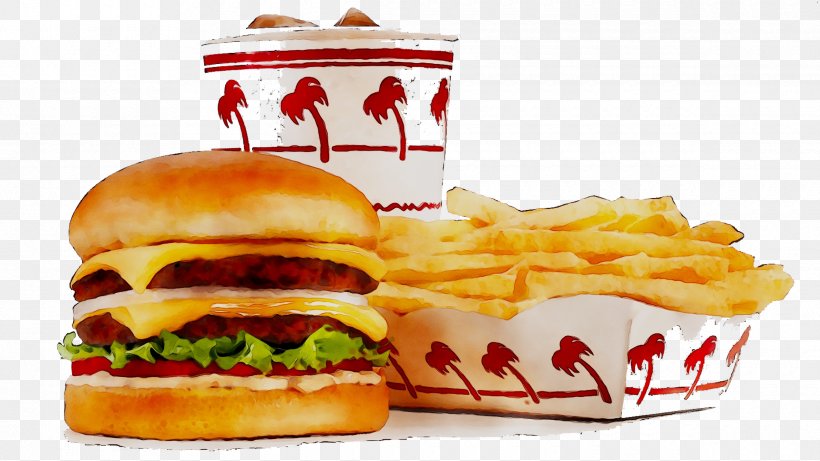Hamburger California In-N-Out Burger French Fries Fast Food, PNG, 2380x1339px, Hamburger, American Cheese, American Food, Appetizer, Bacon Sandwich Download Free