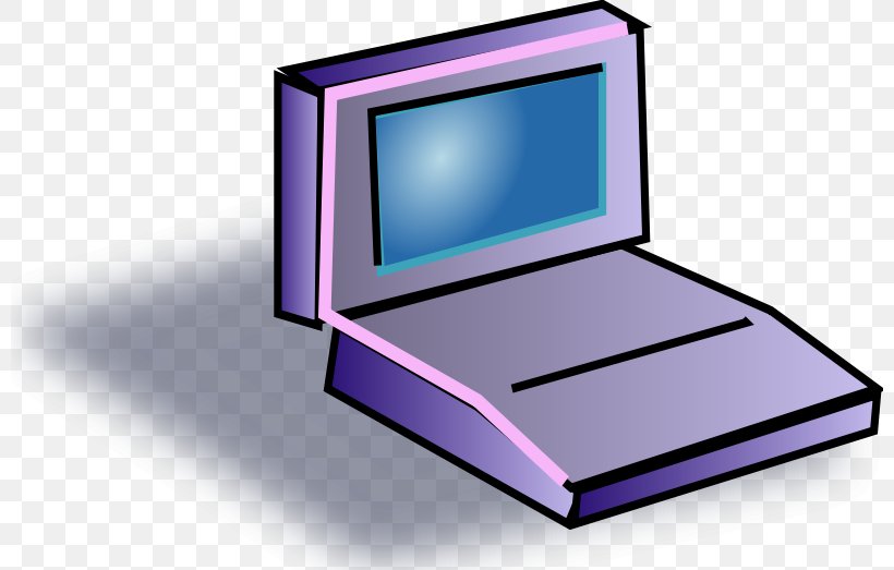 Clip Art Openclipart Vector Graphics Laptop Image, PNG, 800x523px, Laptop, Computer, Computer Monitors, Desktop Computers, Multimedia Download Free