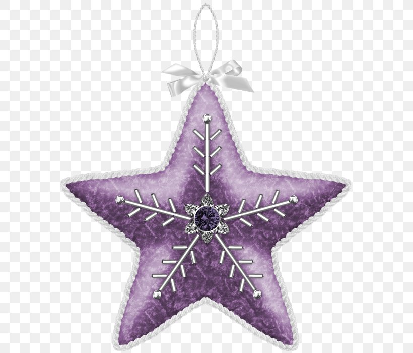 Christmas Ornament Christmas Tree Starfish, PNG, 587x700px, Christmas Ornament, Christmas, Christmas Decoration, Christmas Tree, Purple Download Free