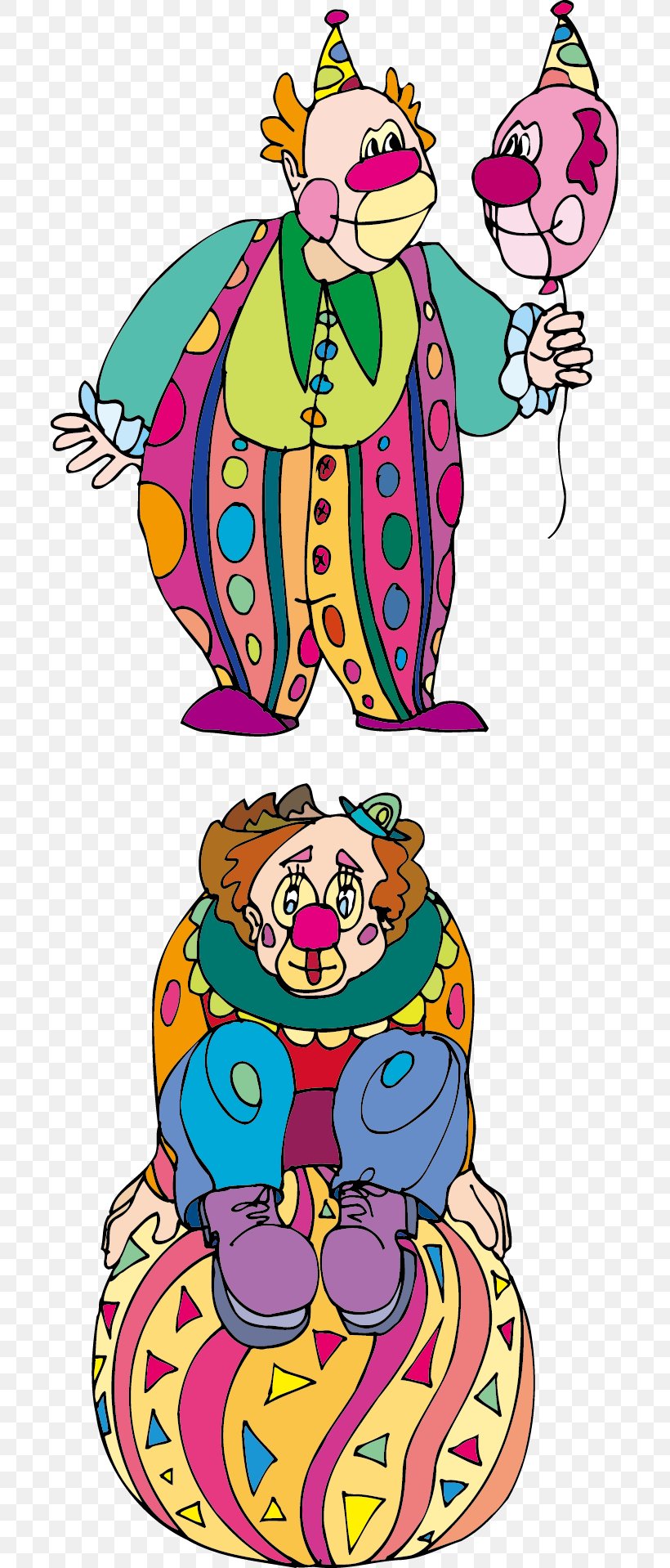 Joker Clown Clip Art, PNG, 695x1918px, Joker, Animation, Area, Art, Artwork Download Free
