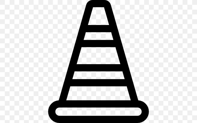 Construction Cone, PNG, 512x512px, Bollard, Architectural Engineering, Area, Black, Black And White Download Free