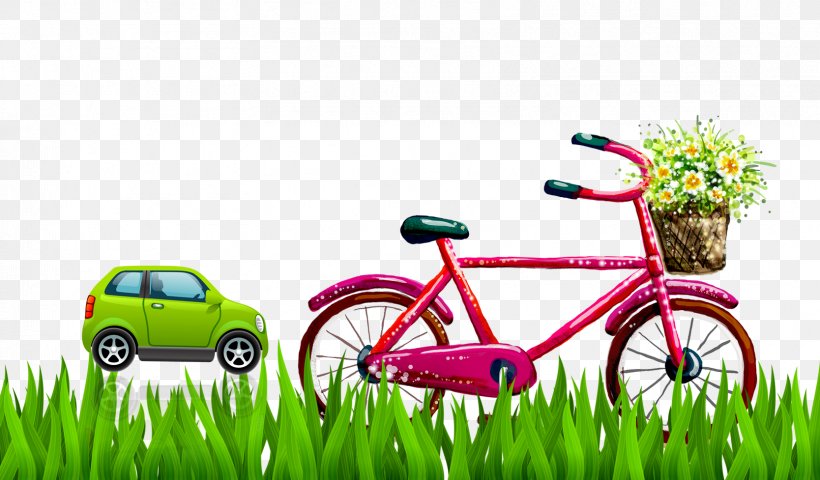 Bicycle Cartoon Clip Art, PNG, 1668x977px, Bicycle, Automotive Design, Bicycle Accessory, Cartoon, Cycling Download Free