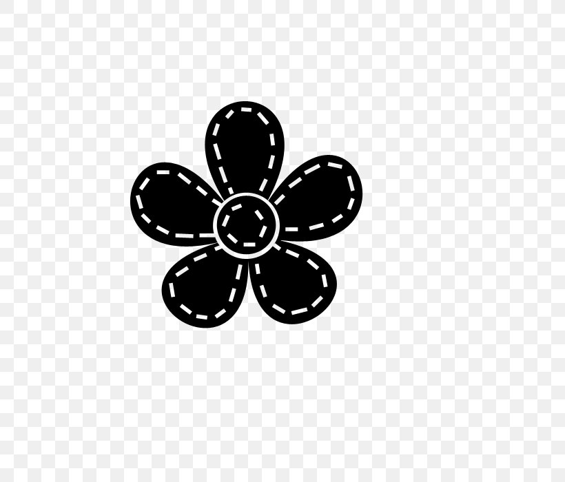 Clip Art, PNG, 700x700px, Icon Design, Black And White, Cartoon, Flower, Logo Download Free