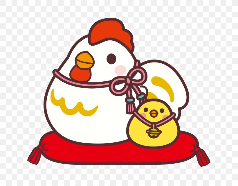 Chicken Kifaranga Illustration Rooster New Year Card, PNG, 640x640px, Chicken, Beak, Bird, Coloring Book, Food Download Free