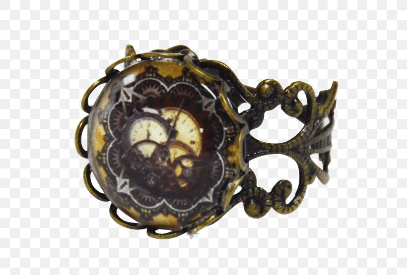 Earring Jewellery Antique Steampunk, PNG, 555x555px, Ring, Amber, Antique, Bead, Brass Download Free