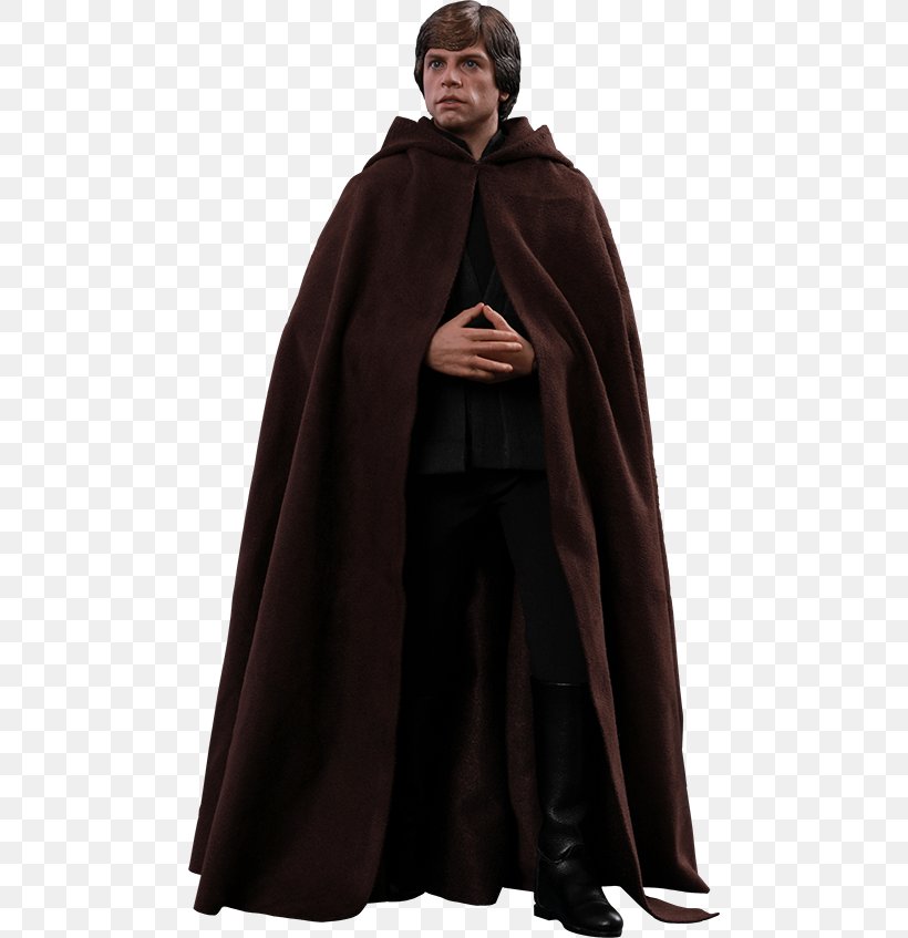 Luke Skywalker Return Of The Jedi Leia Organa Rey Star Wars, PNG, 480x847px, 16 Scale Modeling, Luke Skywalker, Action Toy Figures, Cape, Cloak Download Free