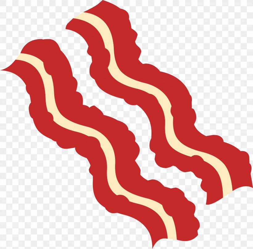 Bacon Clip Art Vector Graphics Transparency, PNG, 2880x2835px, Bacon, Bacon Roll, Bacon Sandwich, Flatworm, Food Download Free