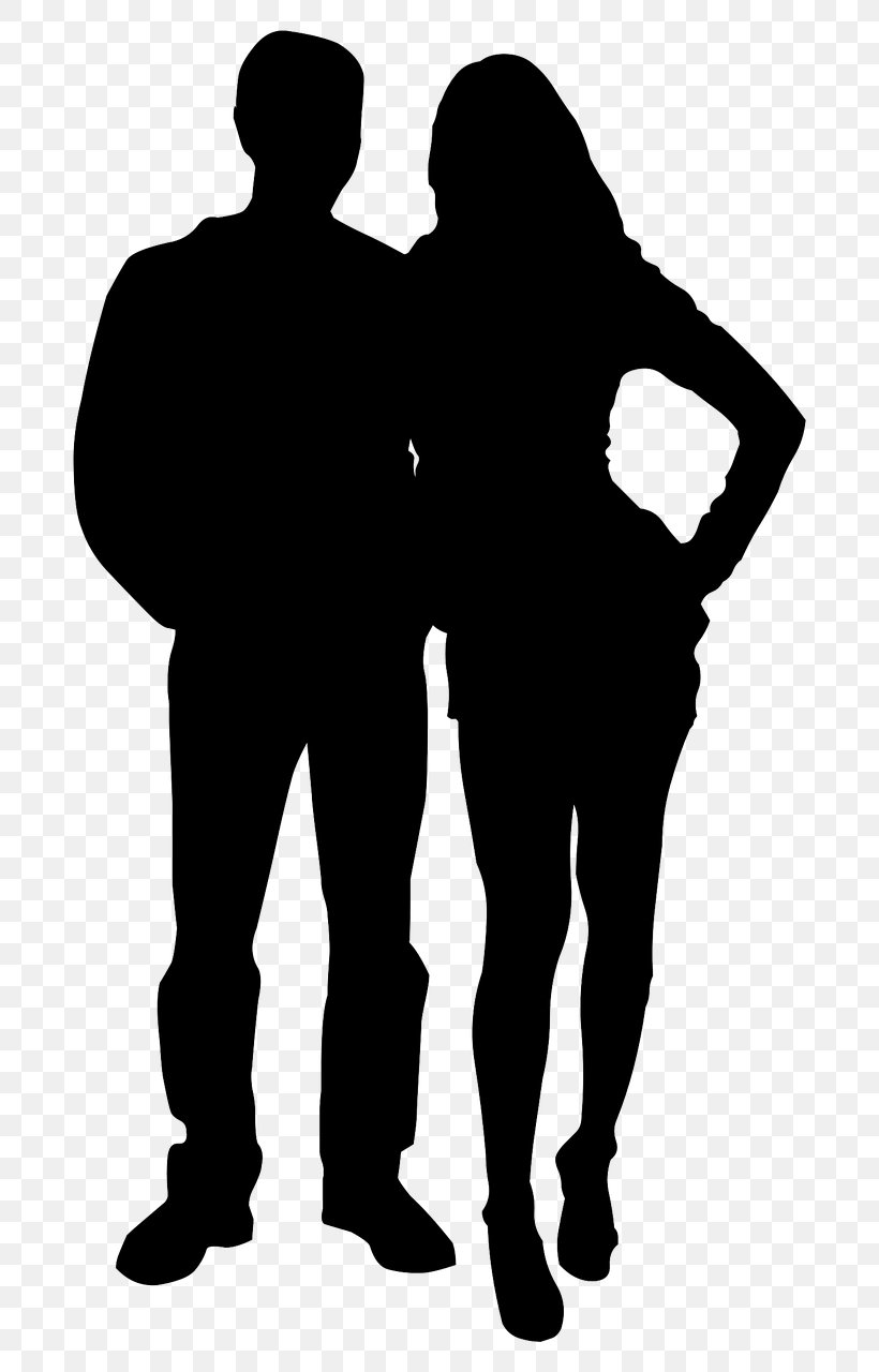 Couple Silhouette Actor Love Ex, PNG, 737x1280px, Couple, Actor, Black, Black And White, Film Download Free