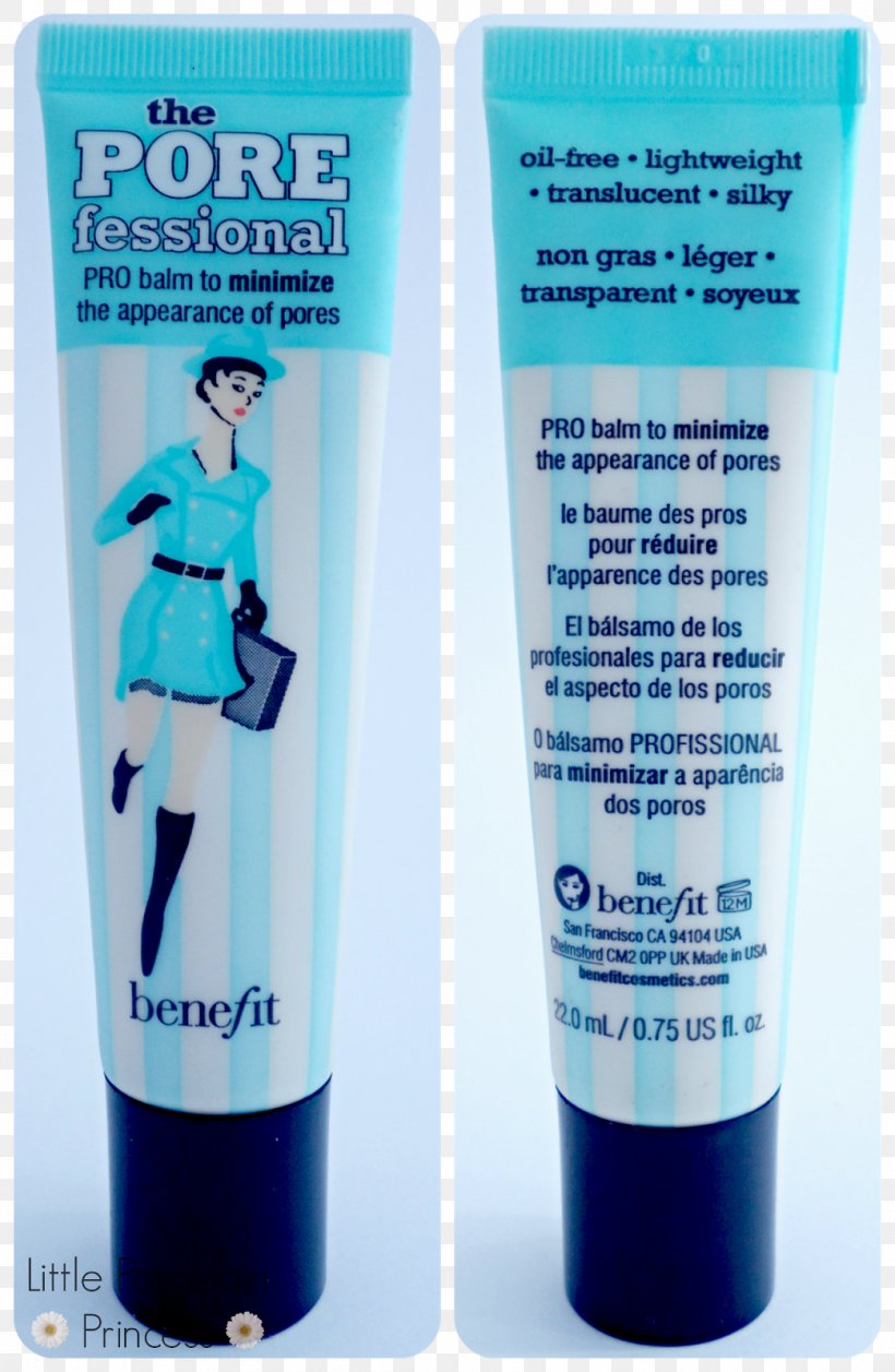 Cream Benefit The POREfessional Benefit Cosmetics Lotion, PNG, 1043x1600px, Cream, Benefit Cosmetics, Cosmetics, Lotion, Polydimethylsiloxane Download Free