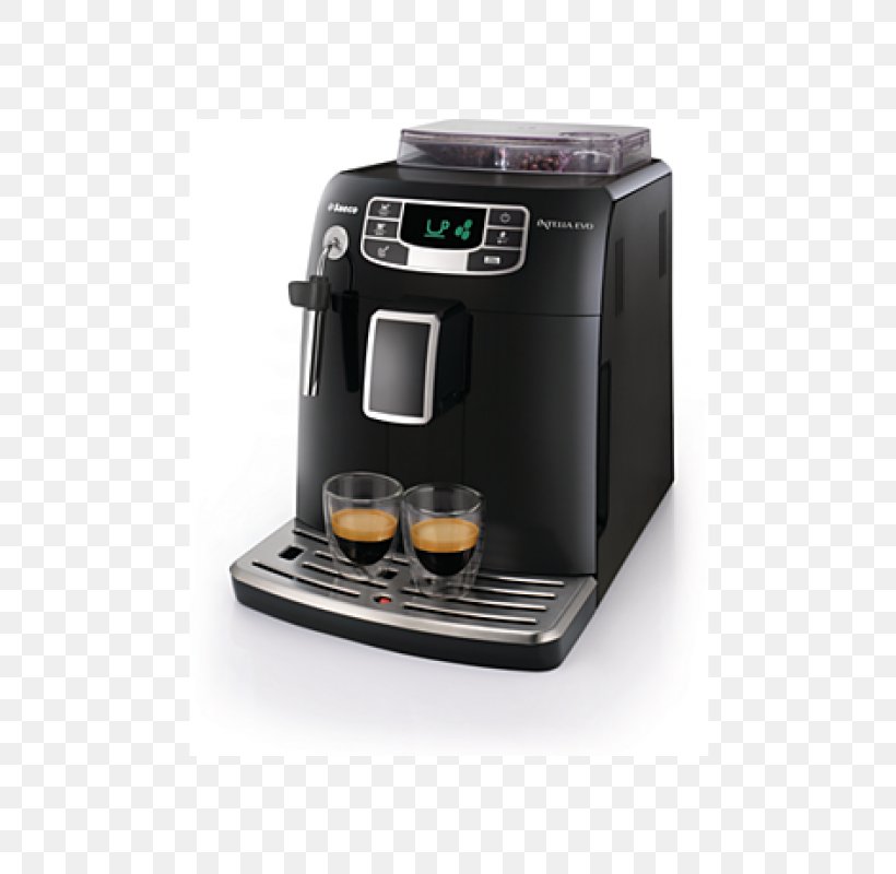 Espresso Machines Philips Saeco Intelia Deluxe HD8900 Saeco Intelia HD8751 Focus, PNG, 800x800px, Espresso, Coffeemaker, Drip Coffee Maker, Espresso Machine, Espresso Machines Download Free