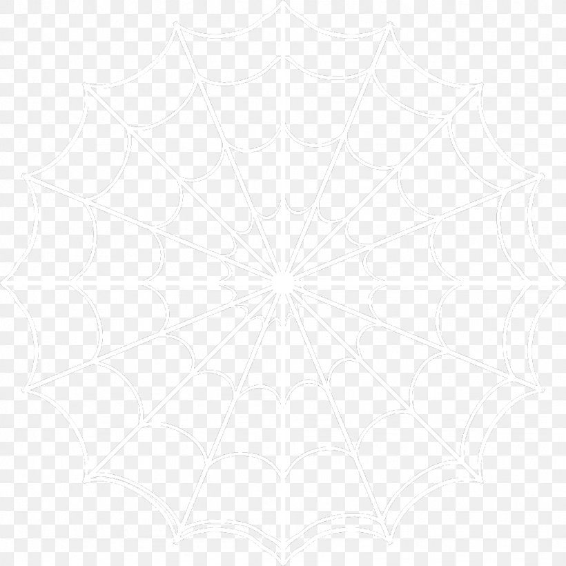White Symmetry Black Pattern, PNG, 1024x1024px, White, Area, Black, Black And White, Monochrome Download Free