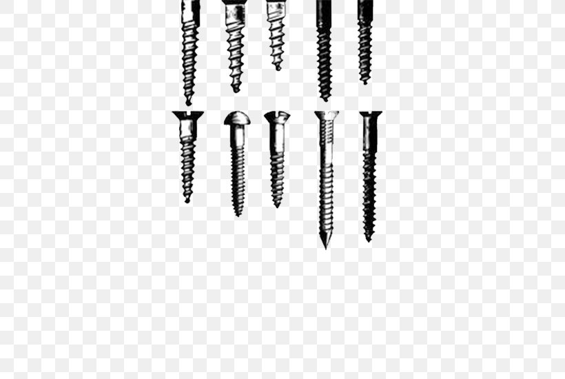 Screw Clip Art, PNG, 550x550px, Screw, Black And White, Bolt, Can Stock Photo, Hardware Accessory Download Free