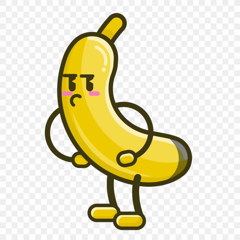 Image Banana Fruit Banaani, PNG, 1500x1500px, Banana, Area, Artwork, Banaani, Cartoon Download Free