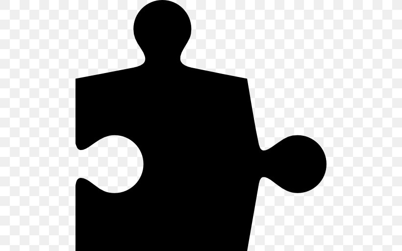 Jigsaw Puzzles, PNG, 512x512px, Jigsaw Puzzles, Black, Black And White, Human Behavior, Icon Design Download Free