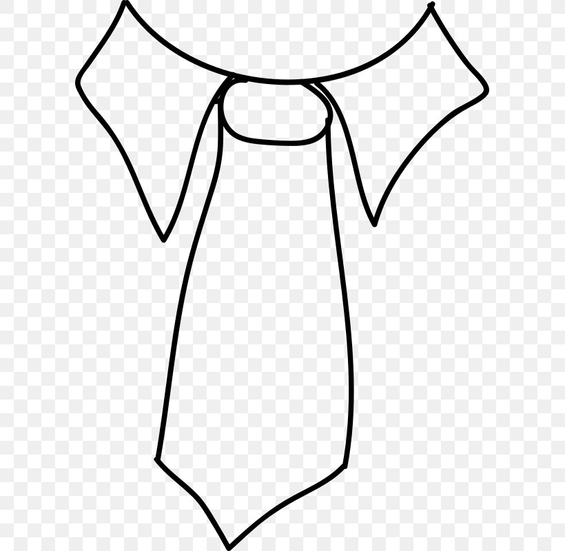 Necktie Coloring Book Shirt Drawing Clip Art, PNG, 601x800px, Necktie, Area, Artwork, Black, Black And White Download Free