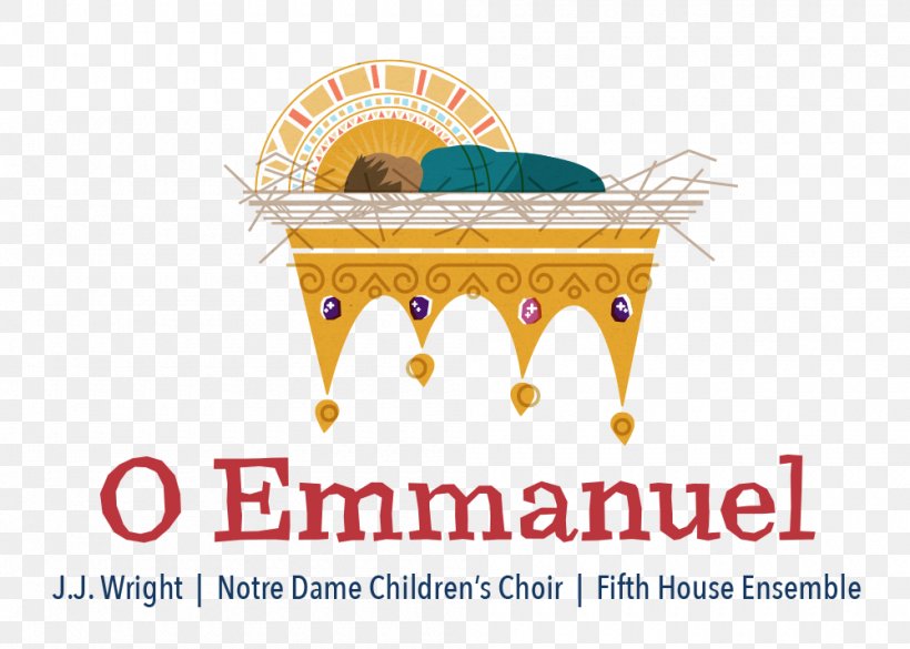 O Emmanuel Notre Dame Children's Choir J.J. Wright Fifth House Ensemble VII. Emmanuel, PNG, 1000x714px, Watercolor, Cartoon, Flower, Frame, Heart Download Free