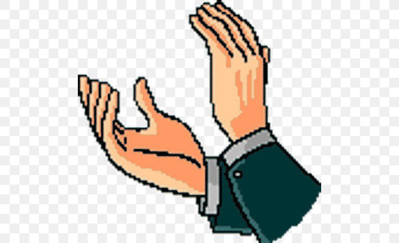 Clapping Applause Clip Art, PNG, 500x500px, Clapping, Animated Film, Applause, Area, Artwork Download Free