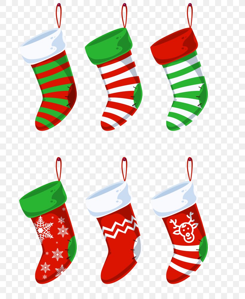 Colored Christmas Stockings, PNG, 800x1000px, Santa Claus, Christmas, Christmas And Holiday Season, Christmas Decoration, Christmas Ornament Download Free