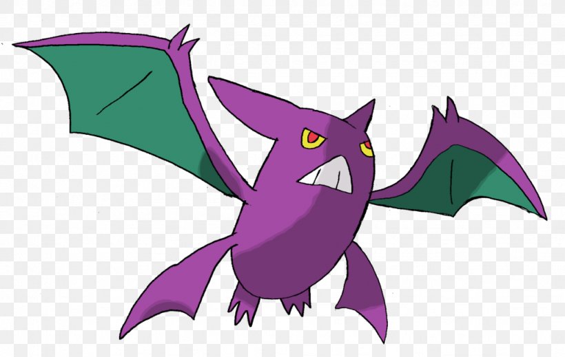 Pokémon X And Y Pokémon Sun And Moon Pokémon HeartGold And SoulSilver Crobat, PNG, 1024x649px, Crobat, Art, Bat, Cartoon, Fictional Character Download Free