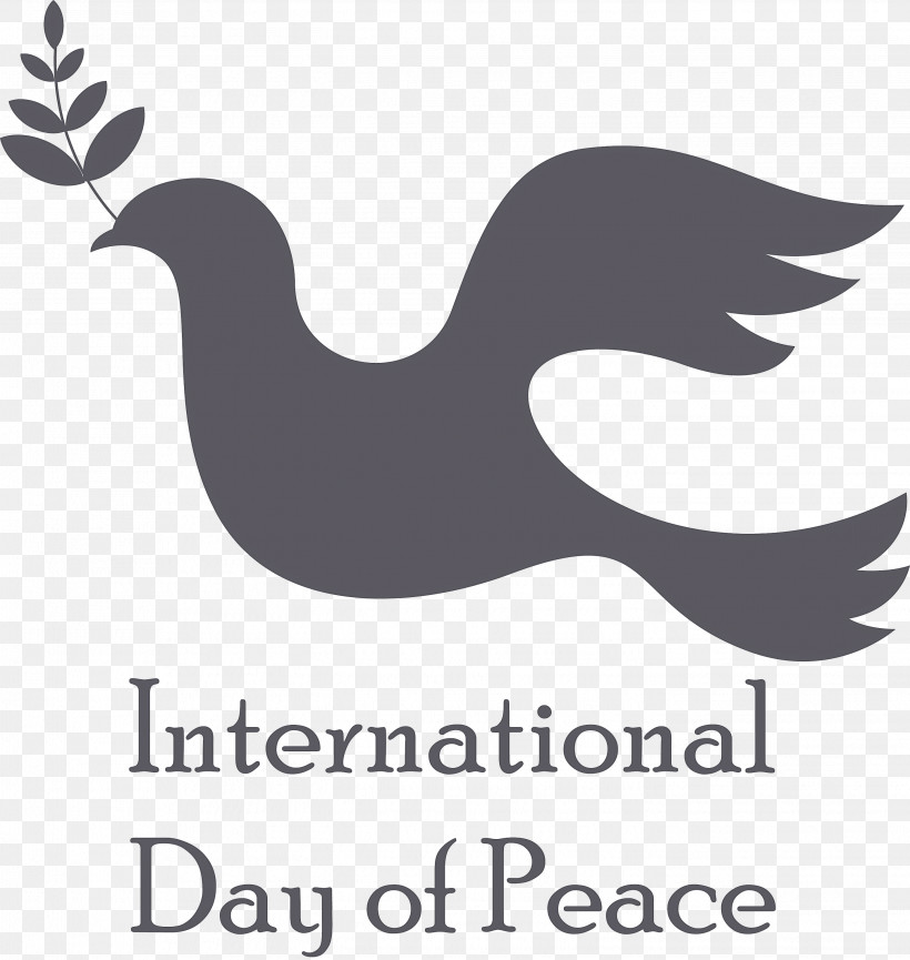 International Day Of Peace World Peace Day, PNG, 2841x3000px, International Day Of Peace, Beak, Birds, Black And White, Chicken Download Free