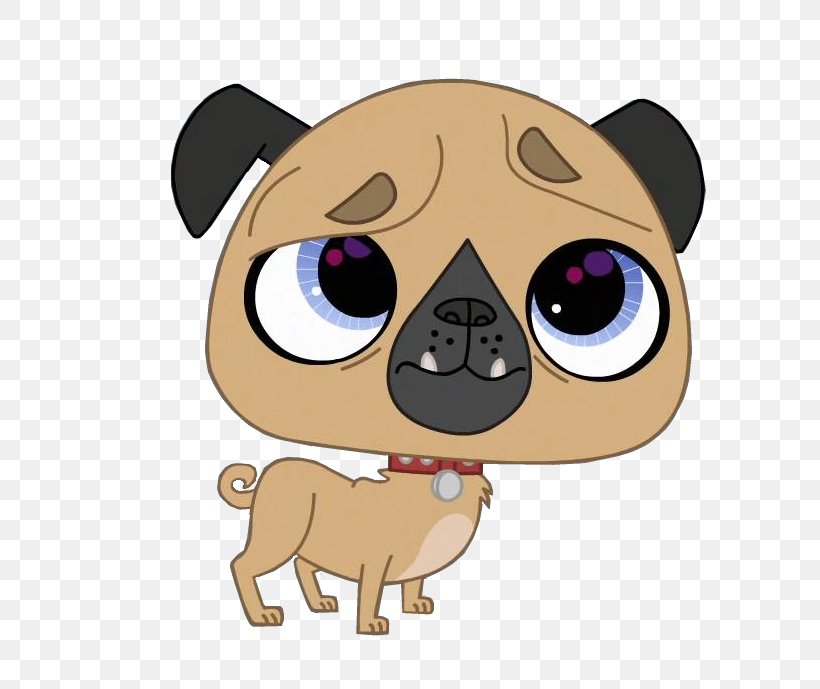 Pug Puppy Pet Blythe Baxter Toy Dog, PNG, 690x689px, Pug, Blythe Baxter, Canidae, Carnivoran, Cartoon Download Free