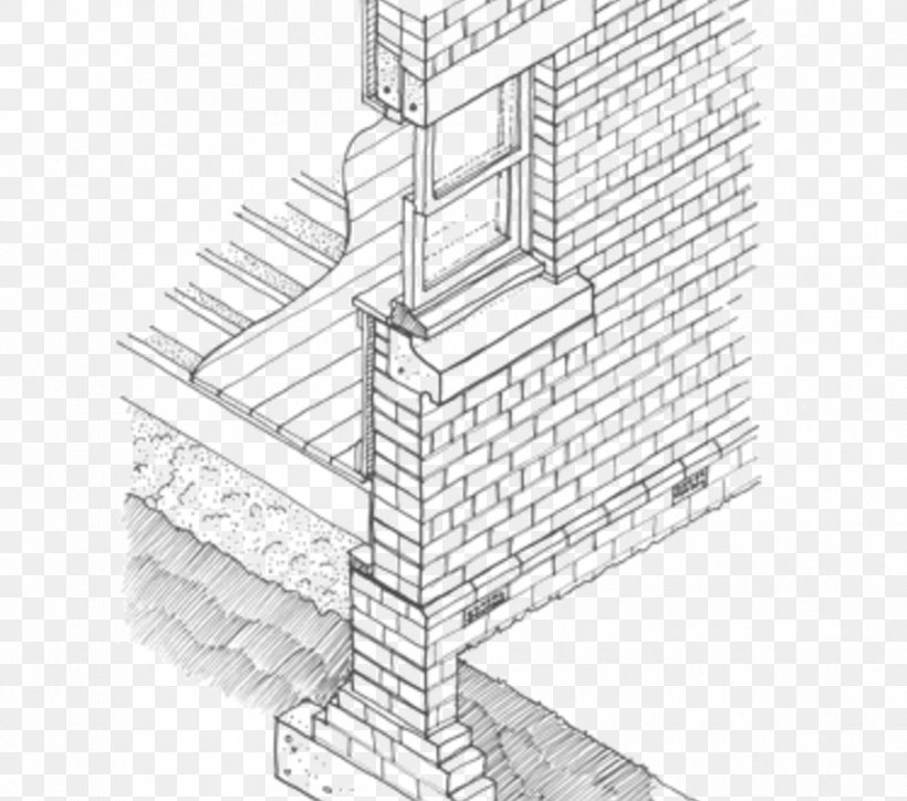 Window Stone Wall Concrete Masonry Unit Brick, PNG, 905x800px, Window, Architectural Engineering, Architecture, Black And White, Brick Download Free