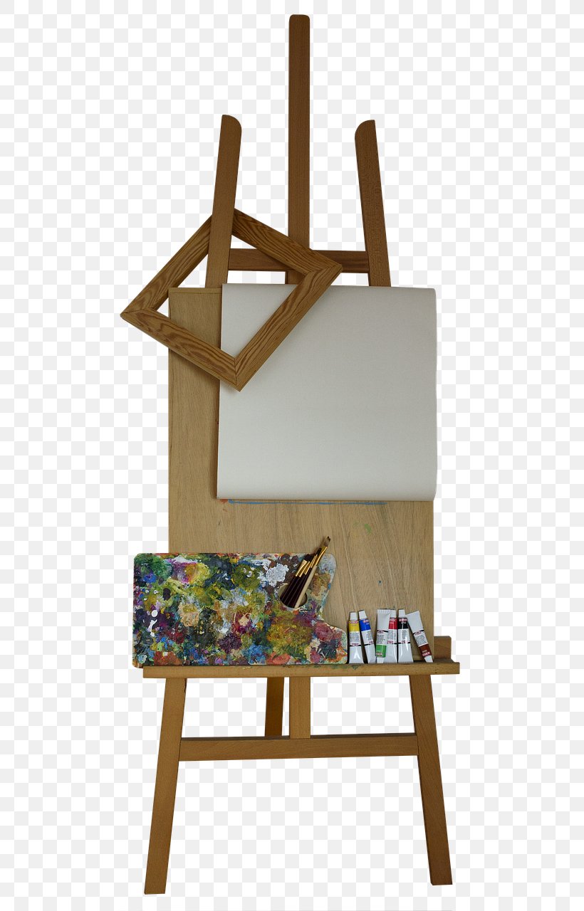 Wooden Easel Art Image Photograph, PNG, 561x1280px, Easel, Art, Canvas, Creativity, Furniture Download Free