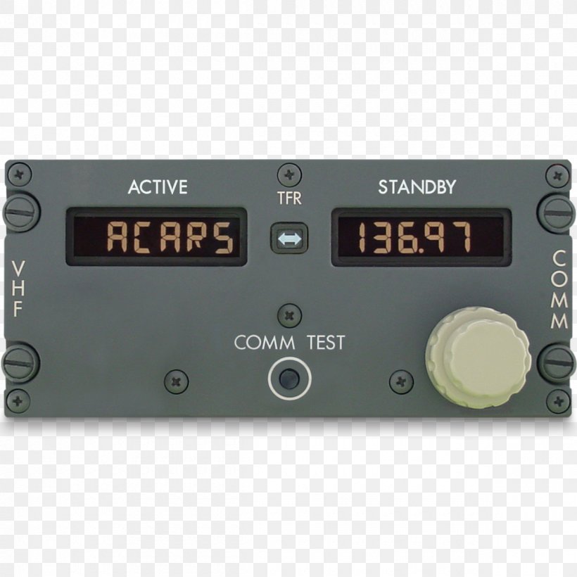 Gables Engineering Inc Radio Direction Finder Airplane Transceiver, PNG