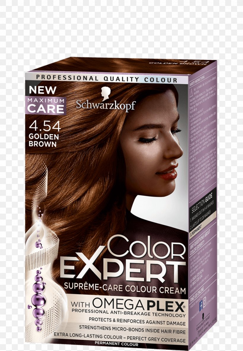 Hair Coloring Brown Hair Schwarzkopf Color Expert Omegaplex Permanent Hair  Dye Schwarzkopf Hair Color Capelli, PNG,