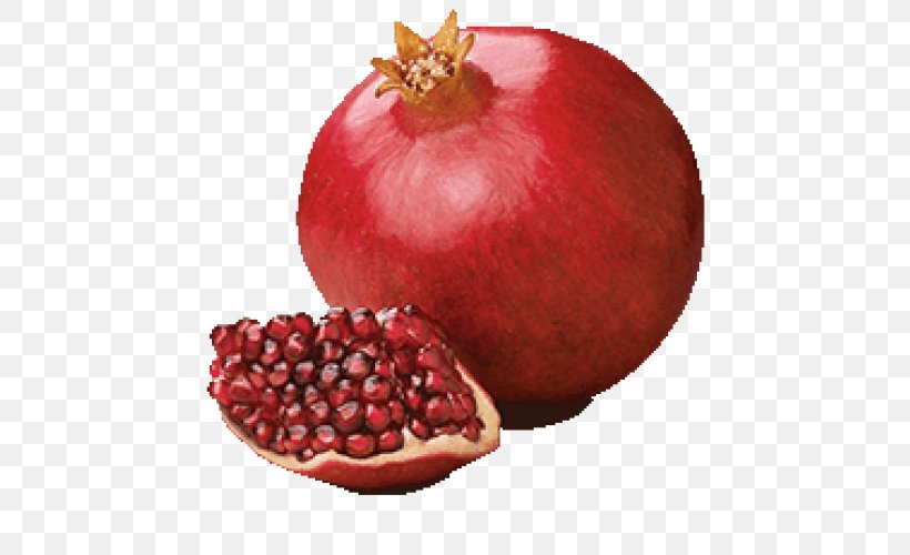 Pomegranate Juice Fruit, PNG, 500x500px, Watercolor, Cartoon, Flower, Frame, Heart Download Free