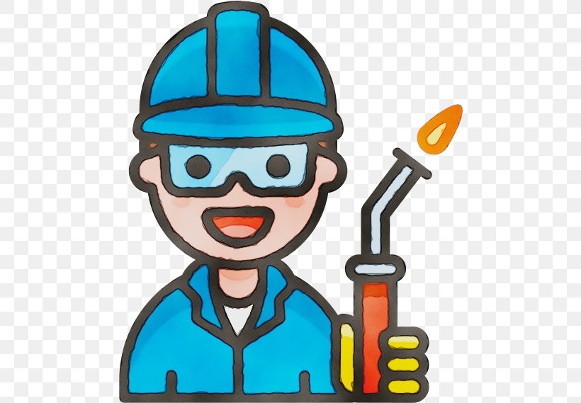 Clip Art Cartoon Construction Worker, PNG, 486x569px, Watercolor, Cartoon, Construction Worker, Paint, Wet Ink Download Free