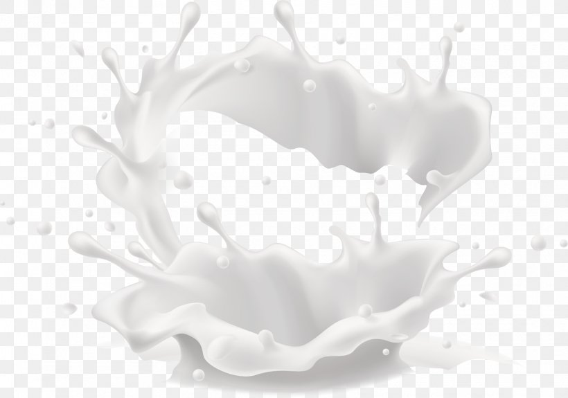 Cow's Milk Computer File, PNG, 1609x1129px, Milk, Black And White, Cup, Designer, Jaw Download Free