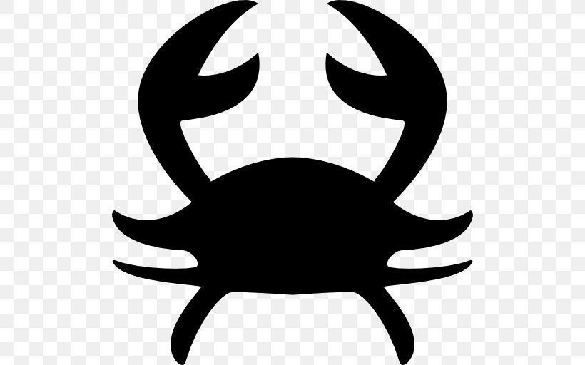 Crab Cancer Symbol, PNG, 512x512px, Crab, Artwork, Astrological Sign, Black And White, Cancer Download Free