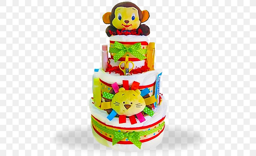 Diaper Cake Baby Shower Birthday Cake Gift, PNG, 500x500px, Diaper, Baby Shower, Baby Toys, Birthday, Birthday Cake Download Free